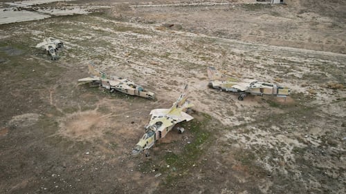 Israeli strikes hit an air base hours after a Turkish delegation visit, Syrian officials say