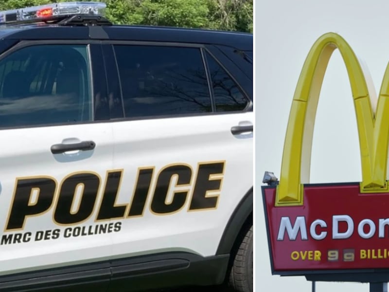 McDonald's customer whose partner 'only wanted a coffee' pushes employee: Quebec police