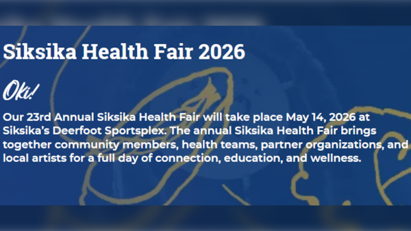 23rd annual Siksika Health Fair set for Thursday at Deerfoot Sportsplex