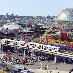 Vancouver SkyTrain Expo 86