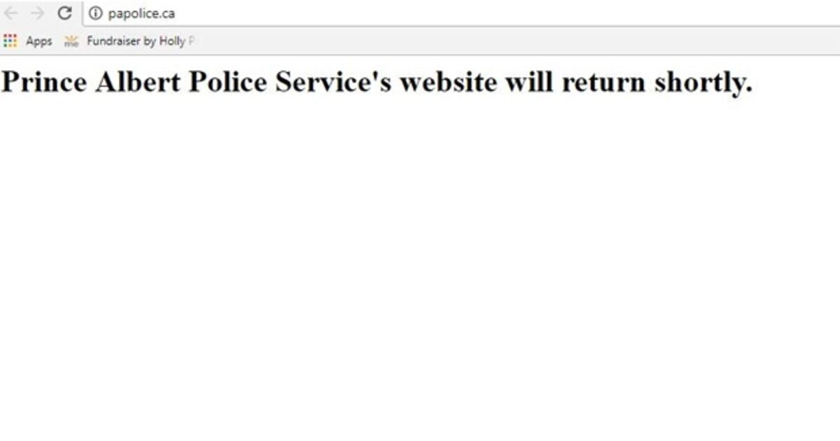 Sask Hack Apparent ISIS supporters hack Sask. police website