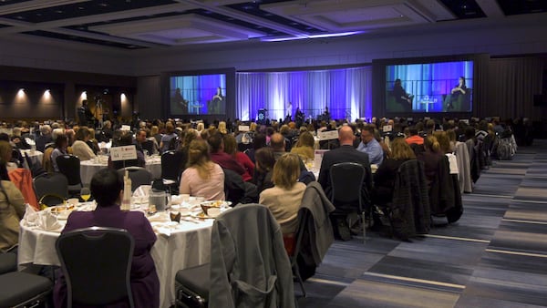 Author Heather Marshall addresses International Women’s Day Breakfast in London
