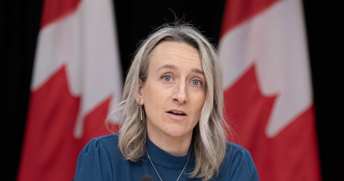 Photo: ctvnews.ca Dr. Joss Reimer, Canada’s Chief Public Health Officer, speaks during a news conference following the release of opioid data