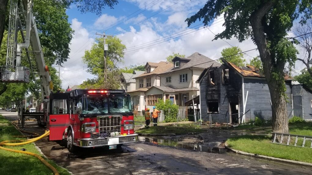 'Total loss': WFPS battles house fire in William Whyte