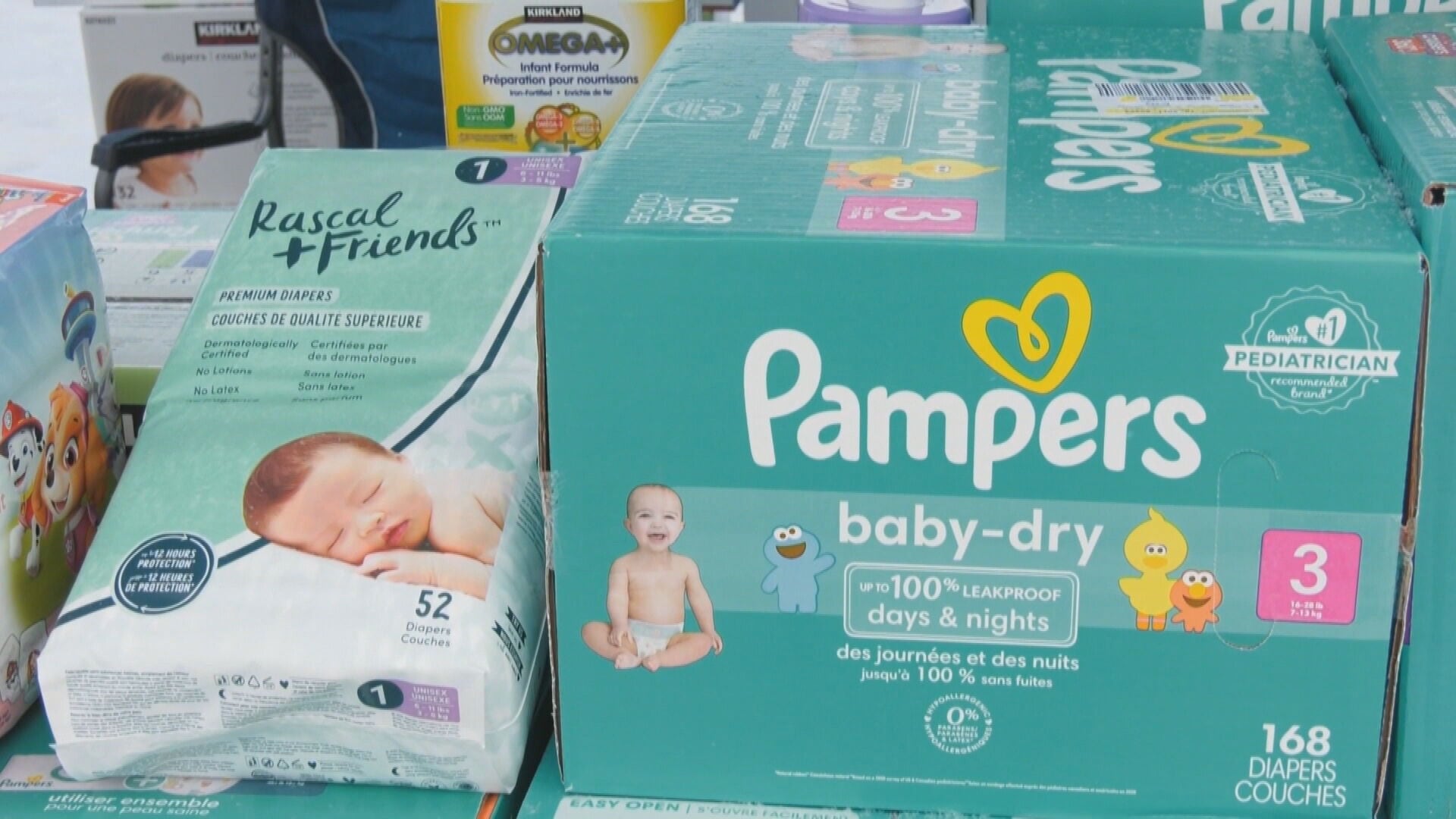 Organizers of the "20K Diaper Drive" are hoping to raise more than 20,000 diapers and some cash donations for Edmonton's Food Bank. (Source: File)