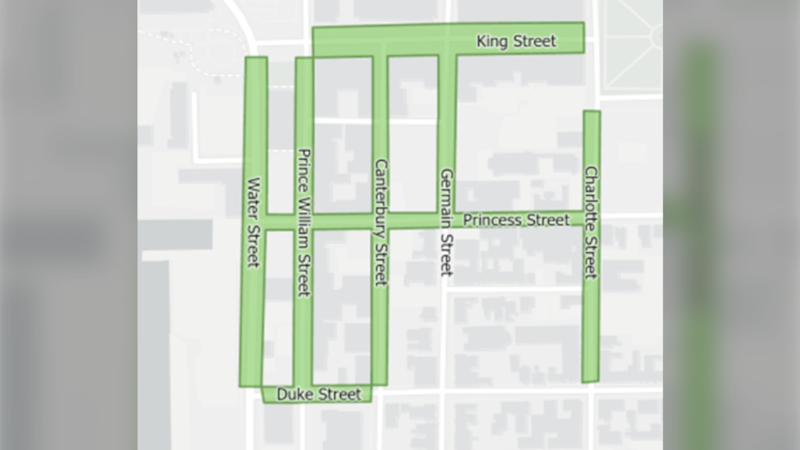 Free overnight parking available 3 nights a week in Saint John entertainment district