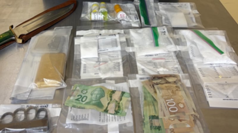 Officers seize drugs, brass knuckles and knife in Essa Twp. bust