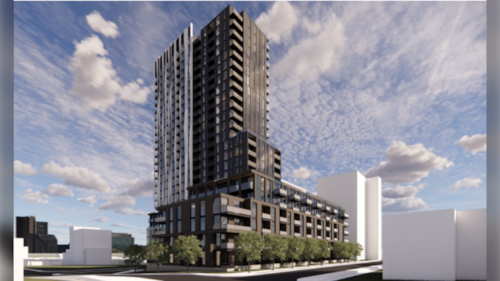 Developer pitches 25-storey high-rise in Little Italy