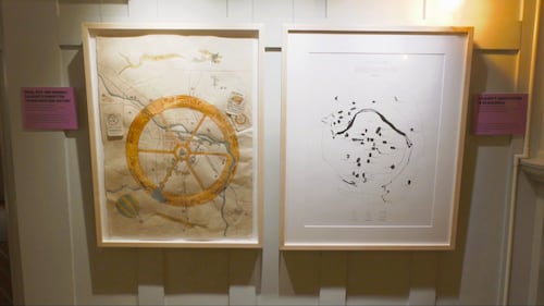 Lougheed House is showcasing the work of 14 local artists through an exhibit called 'Mapping History: The Calgary Atlas Project.'