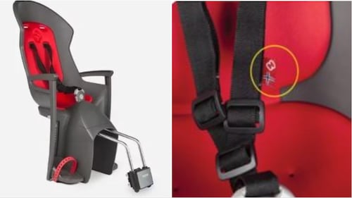 ‘Choking hazard’: Children’s bicycle seats are being recalled in Canada