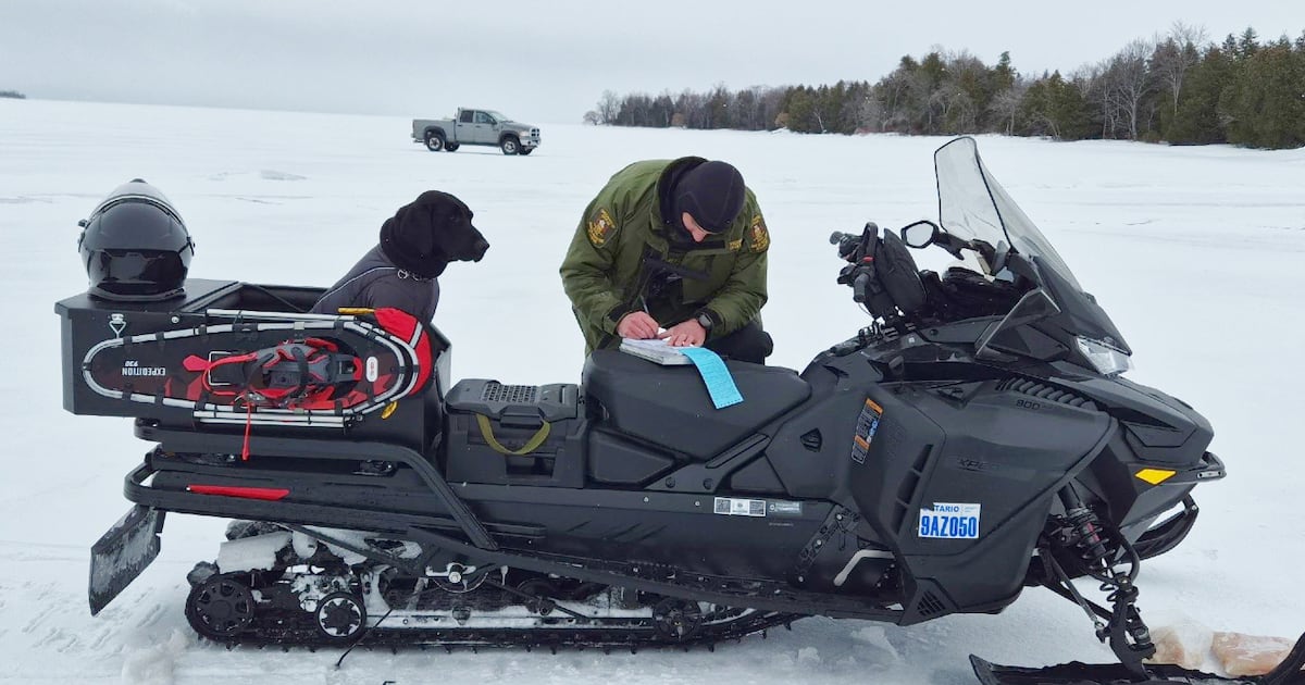 North Bay OPP, MNR conduct joint snow machine enforcement