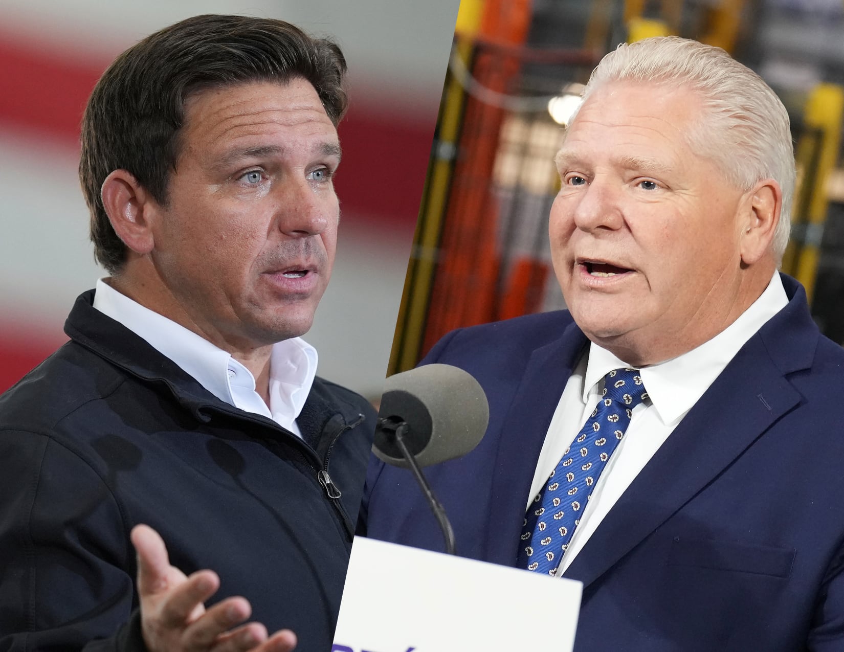 Ron DeSantis reacts to Doug Ford saying he ‘just can’t’ spend his winter va