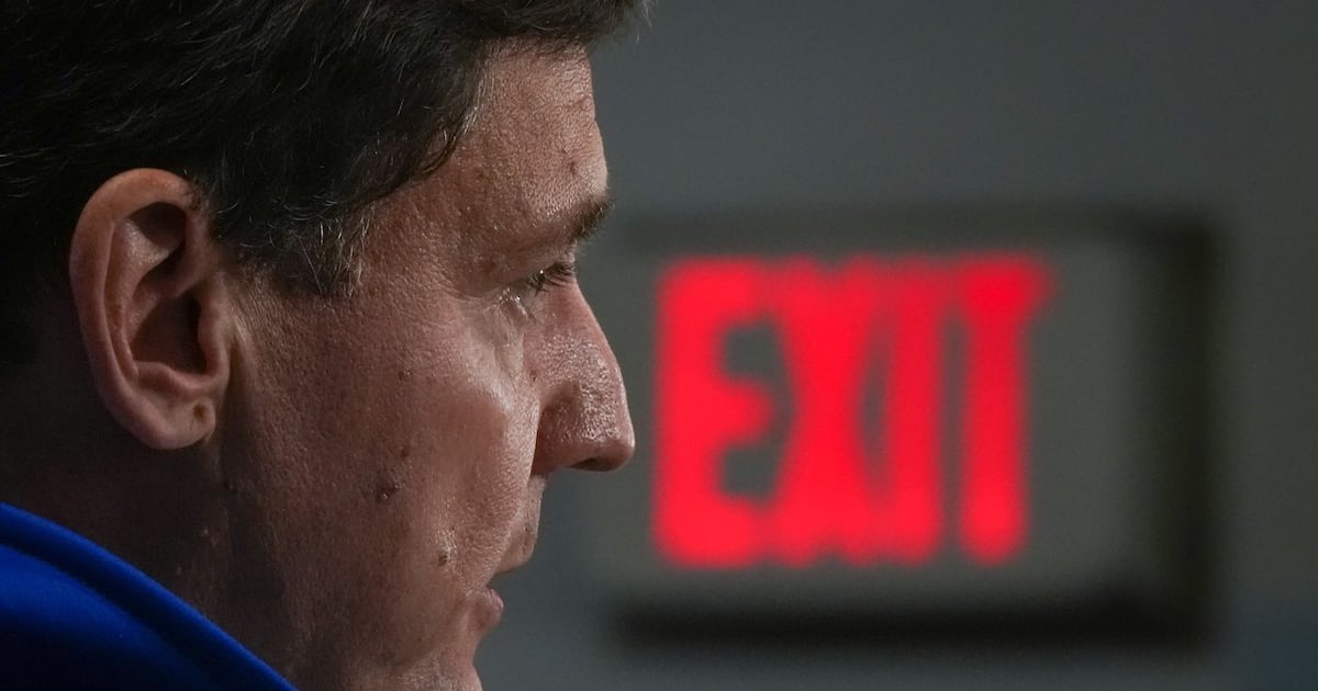 B.C. NDP Leader David Eby speaks during a provincial election campaign stop at the Victoria Curling Club, in Victoria, B.C., on Monday, Oct. 5, 2026. THE CANADIAN PRESS/Darryl Dyck