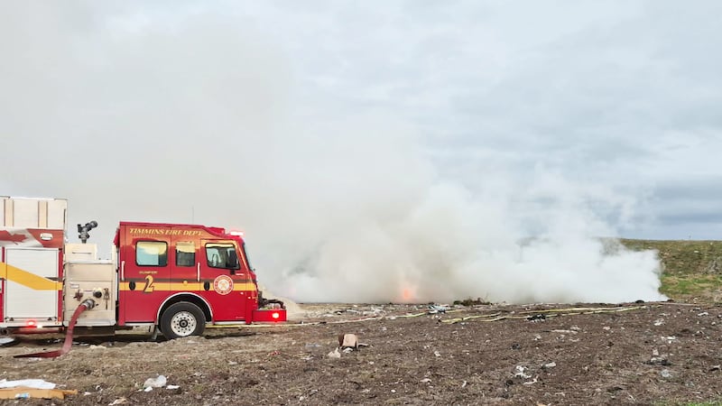 Fire breaks out at Timmins landfill site