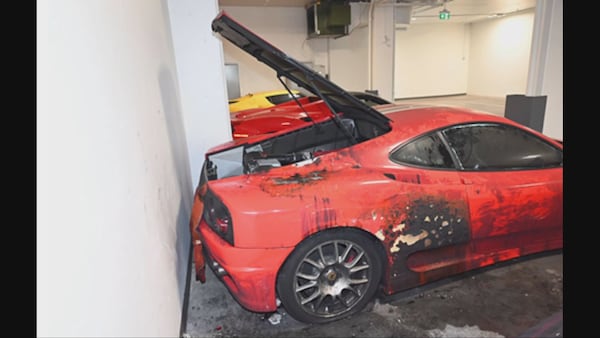 Surveillance footage captures explosion at Ferrari Quebec dealership