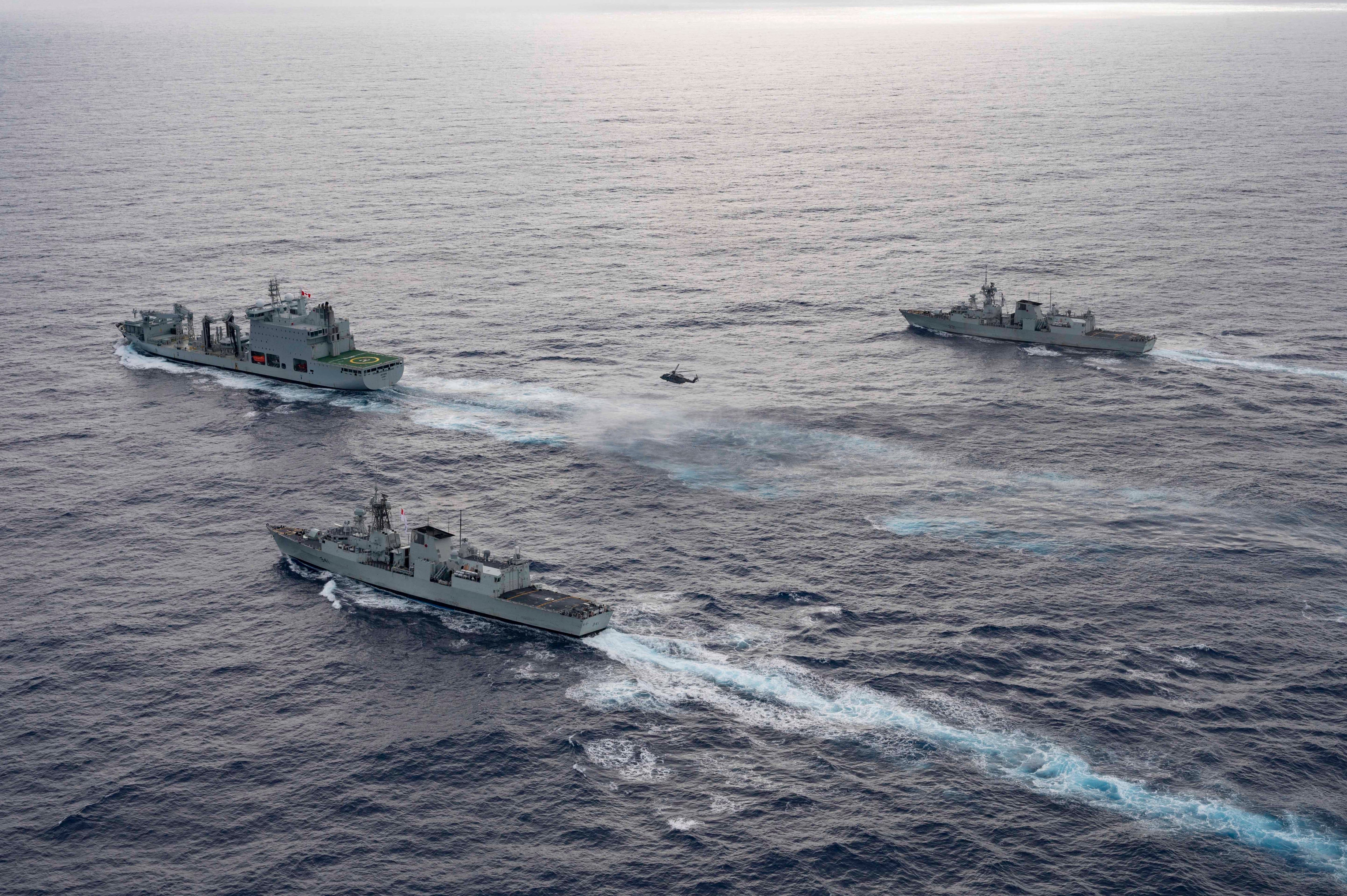 Canadian military to send warships, aircraft and 800 personnel to U.S. RIMP