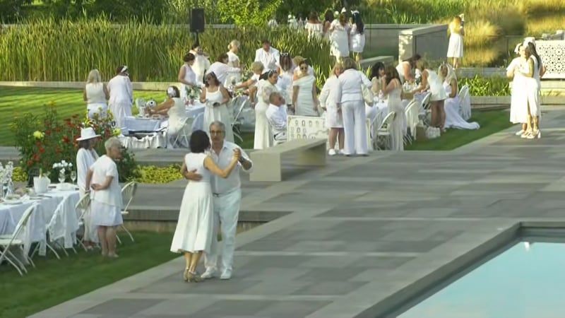 Inside the top-secret dinner party that brought Edmontonians out in their best all-white attire