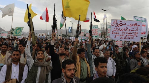 Iranian-backed Houthis kill 6 in attack on vessel, and other developments in the Mideast