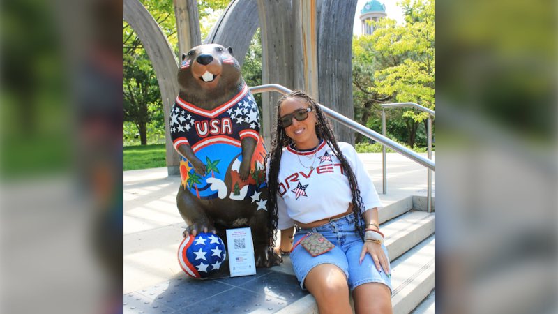 Ottawa artist’s work part of beaver scavenger hunt in Toronto during World Cup