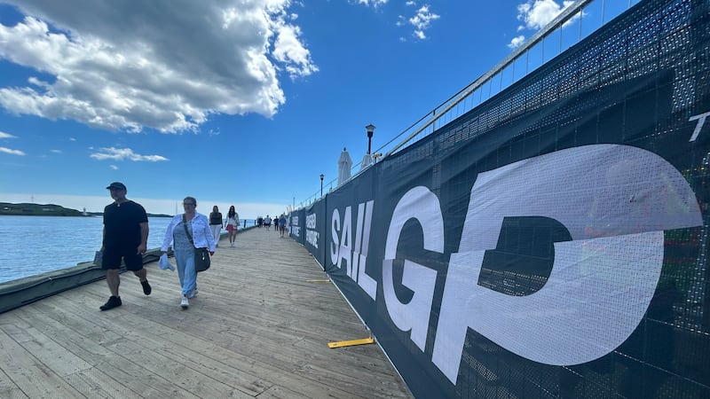 High speeds on the harbour: SailGP setting up for weekend in Halifax