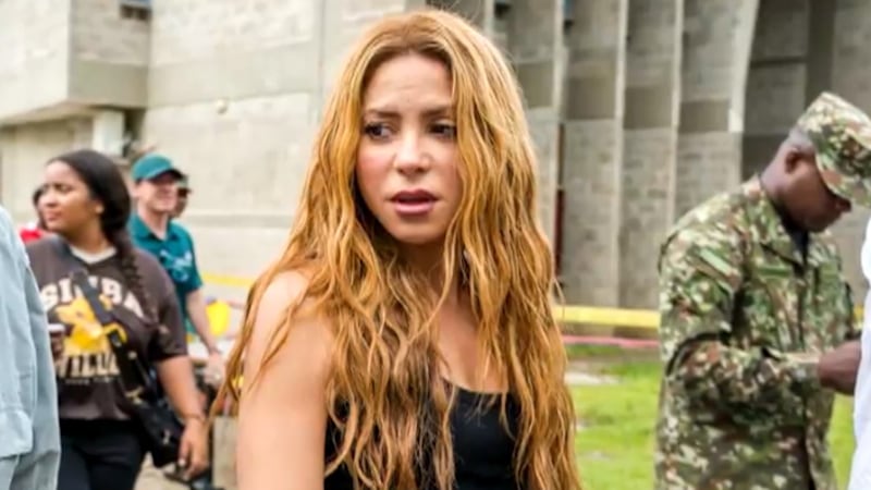 Shakira makes surprise visit in earthquake-damaged Colombia and commits to rebuilding schools