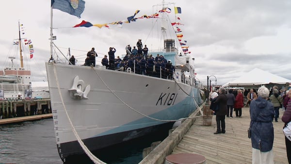 HMCS Sackville returns to Halifax waterfront with special designation