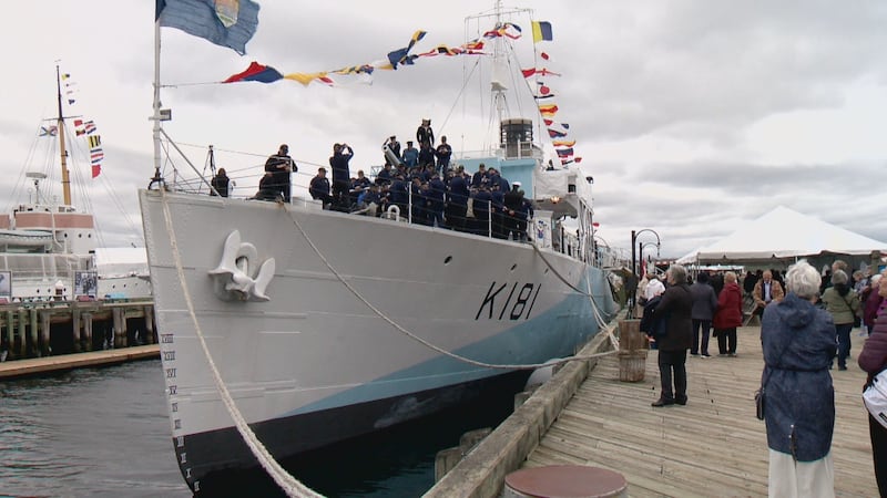 HMCS Sackville returns to Halifax waterfront with special designation