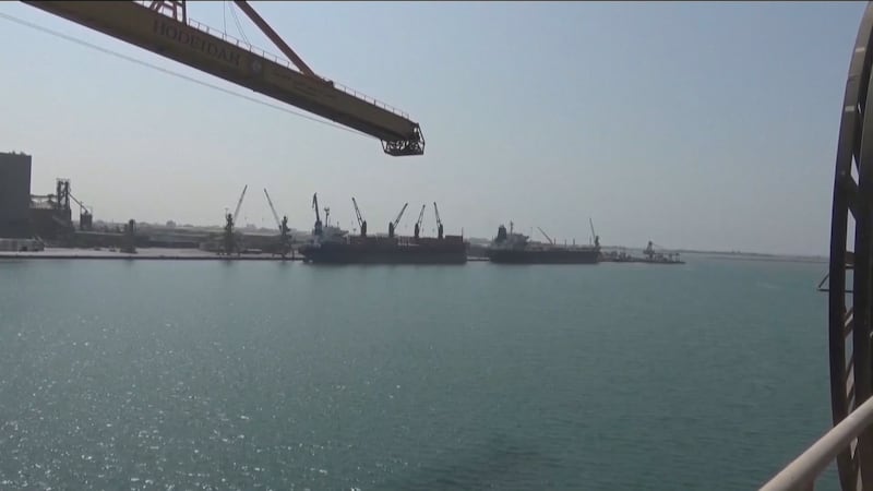 U.S. military says it fired on another merchant vessel trying to breach its blockade of Iranian ports