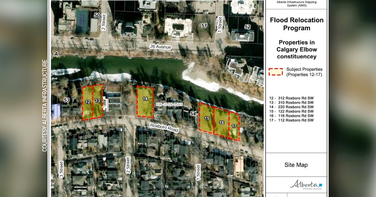 Calgarians snap up 6 former flood lots along riverfront in Roxboro