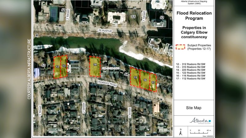 Calgarians snap up 6 former flood lots along riverfront in Roxboro