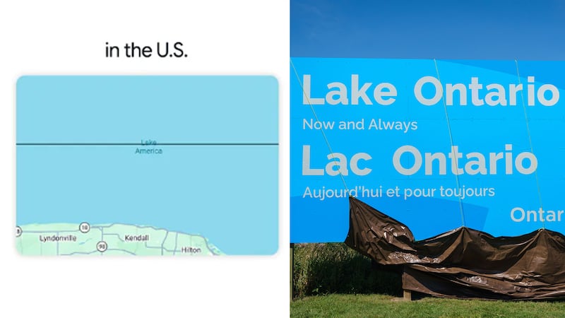 Google Maps changes Lake Ontario to ‘Lake America’ for U.S. users