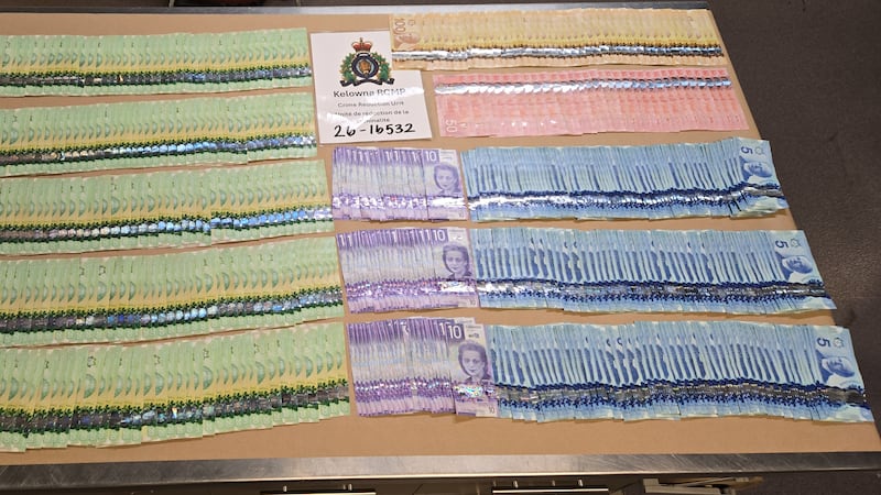 Suspected cocaine, fentanyl, mushrooms seized as two arrested in Kelowna, B.C., bust