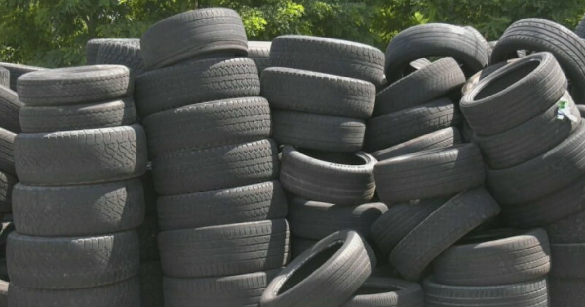 Barrie has a problem no one wants: tires galore