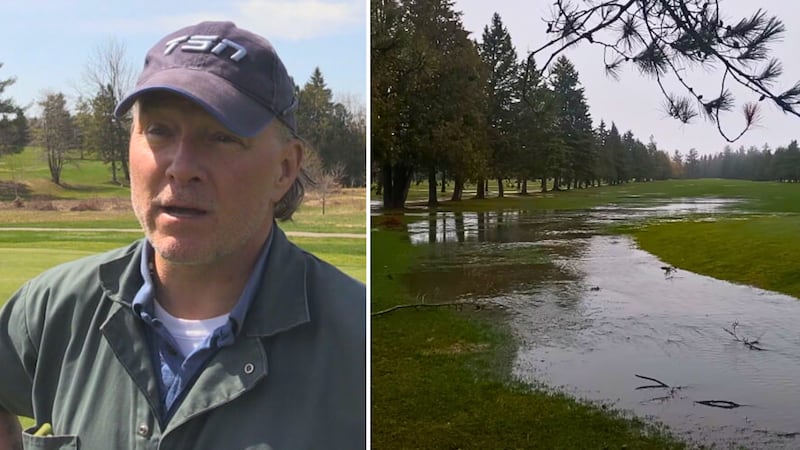 ‘I can’t believe we’re in this position’: Golf course preps for opening season after week underwater