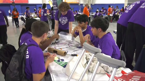 Over 1K students compete at science olympics