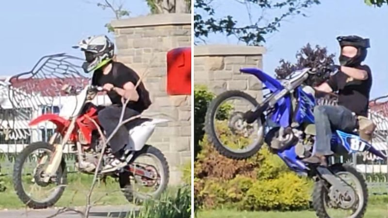 Can you identify these dirt bike riders in Erin?