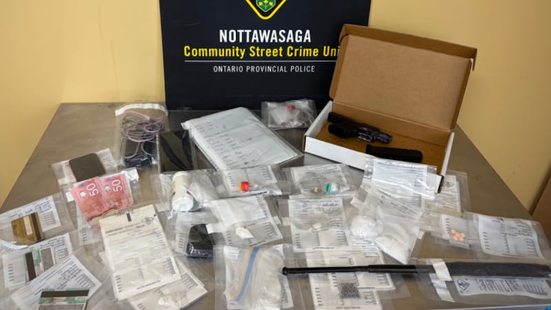 Nottawasaga, Huronia OPP and Barrie’s tactical unit make substantial drug bust