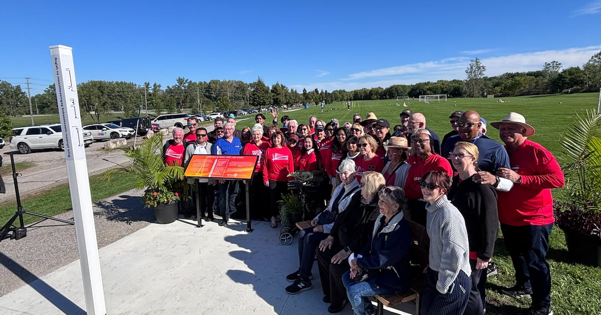 Windsor, Detroit Rotarians unveil matching peace poles near Gordie Howe Bridge - CTV News