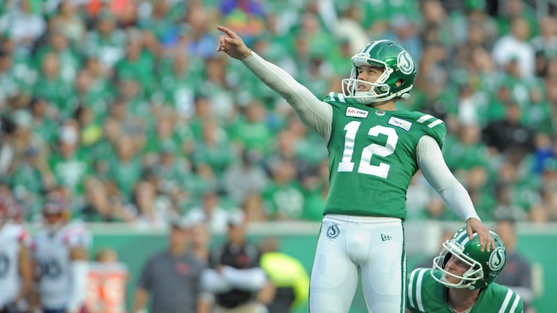Brett Lauther returns to Rider Nation in trade with Redblacks
