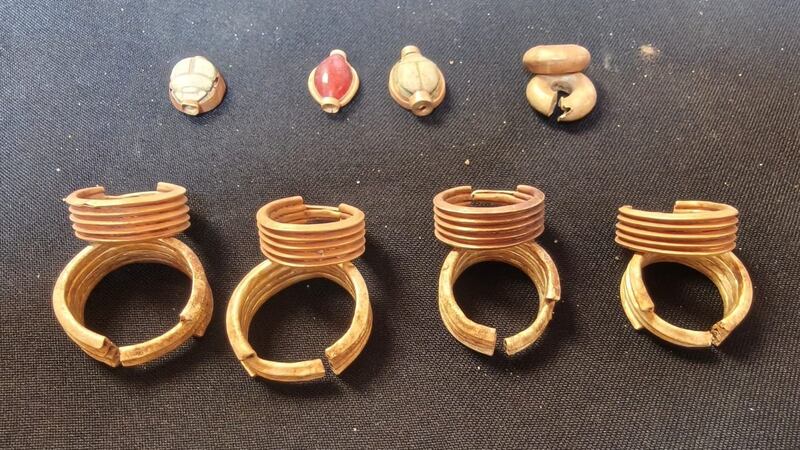 Egypt unveils a striking trove of ancient artifacts as the country tries to boost tourism industry