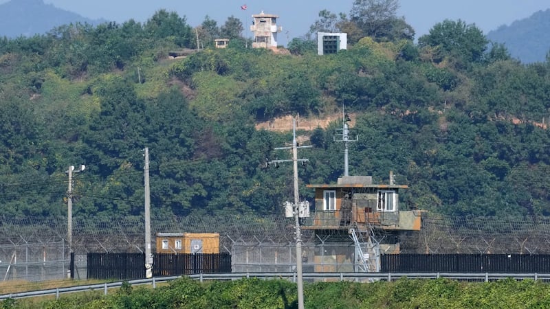 North Korea test-fires missile as tensions grow over border mine blasts