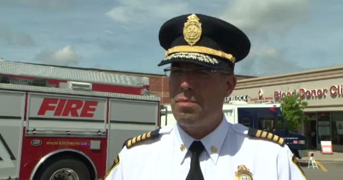 Tim Rector Kitchener Tim Beckett leaving his position as Kitchener Fire Chief