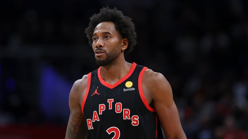 Raptors star Kawhi Leonard out at least one week with left knee injury