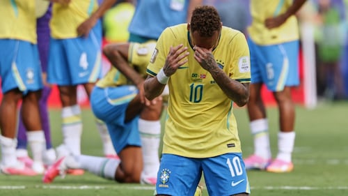 Neymar says after World Cup elimination he is done playing for Brazil's national team