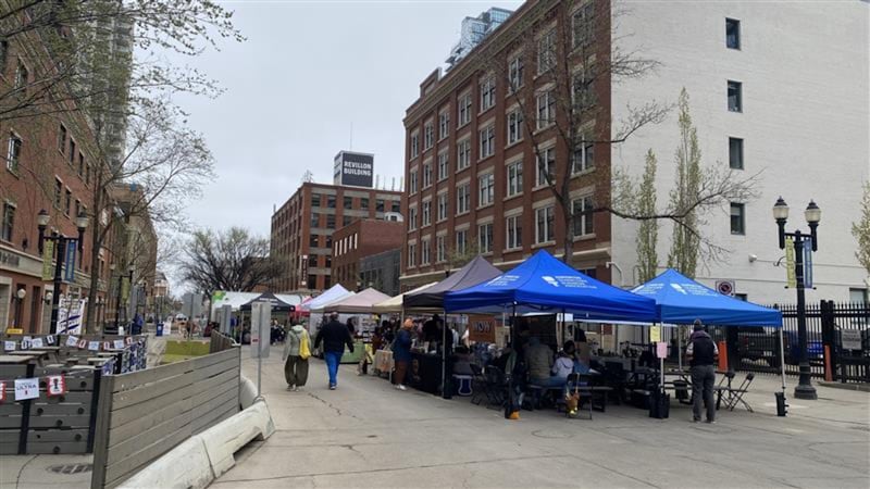 Downtown Farmers’ Market hopes to ‘pick up some steam’ despite construction, weather woes