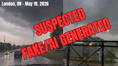 Researchers warn against AI tornado images as London region confirms 2 twisters, downburst