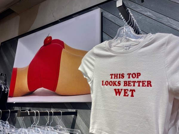 Garage faces backlash over sexualized ads critics say target young shoppers
