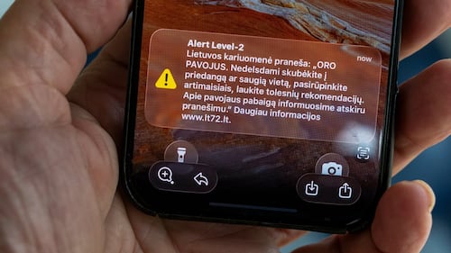 Residents of Lithuania's capital told to shelter as drone alarm underlines NATO's eastern jitters