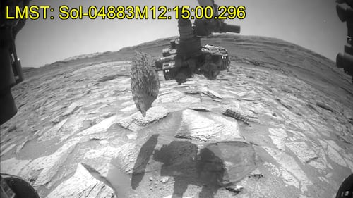Martian rock puts University of Guelph instrument at risk