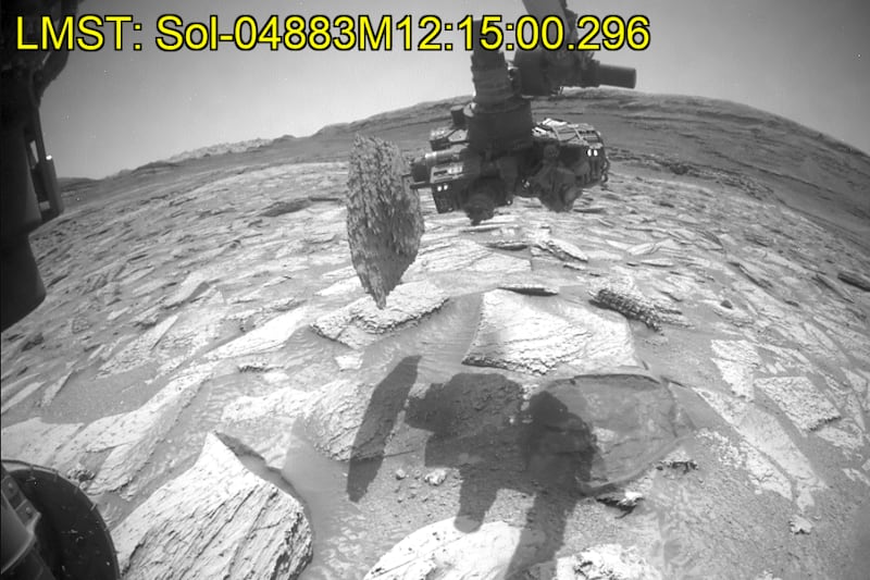 Martian rock puts University of Guelph instrument at risk